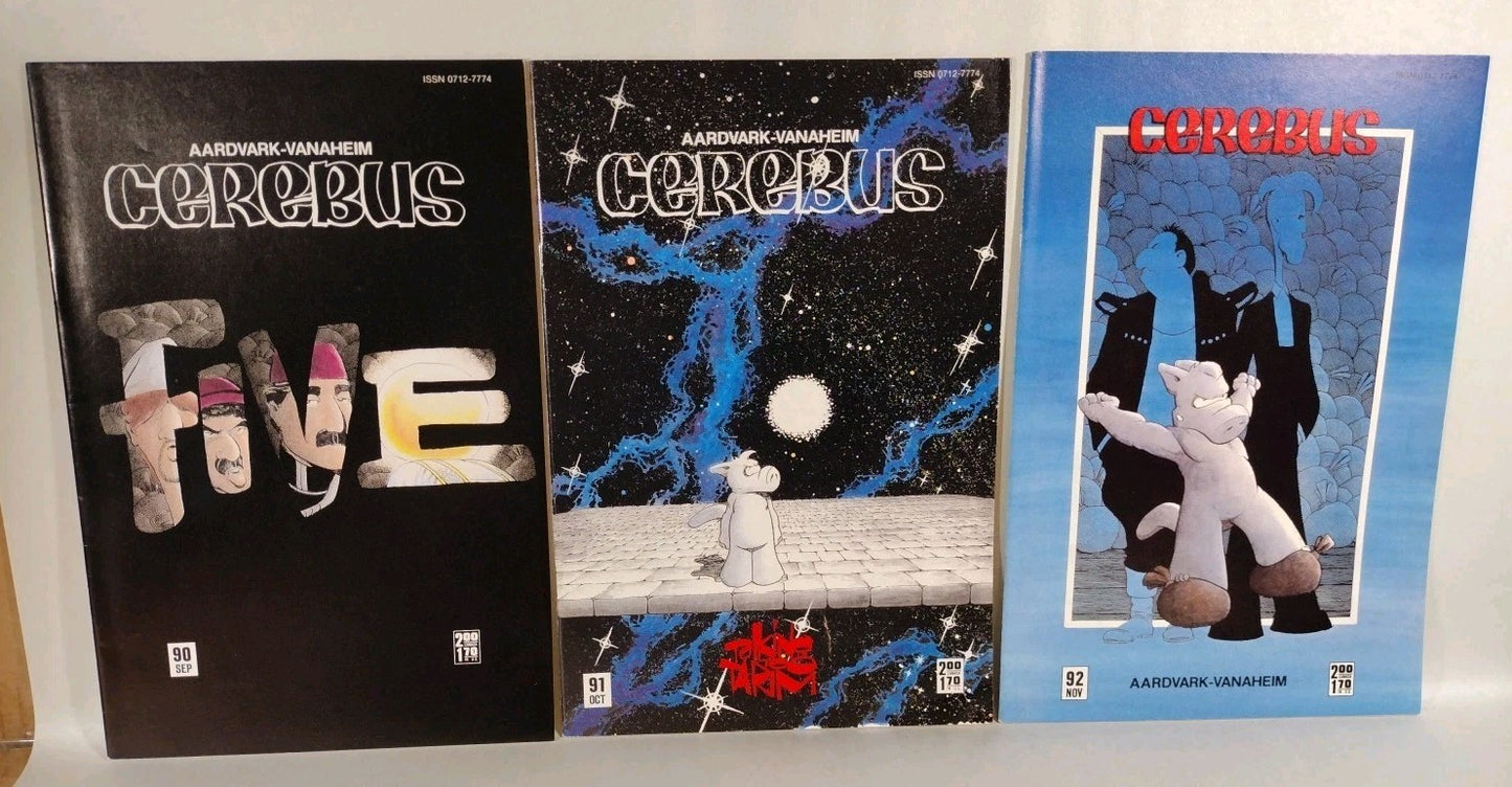 Cerebus The Aardvark 51-113 (1991) Dave Sim Complete Church & State Pt 1-60 +
