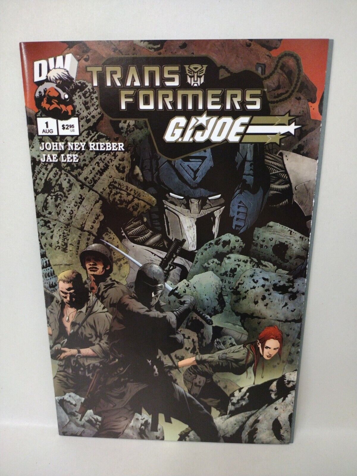 Transformers GI Joe (2003) Dreamwave Comic Lot Set #1 Jake Lee Variant Set  +2 4