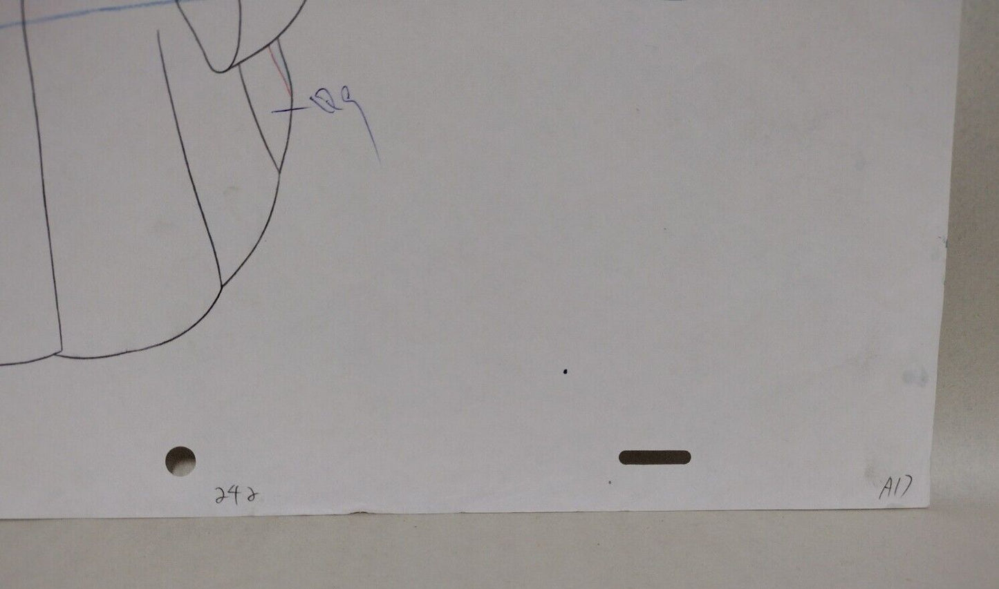 Street Sharks (1996) Original Animation Production Cel EP 38 W Dr Piranoid