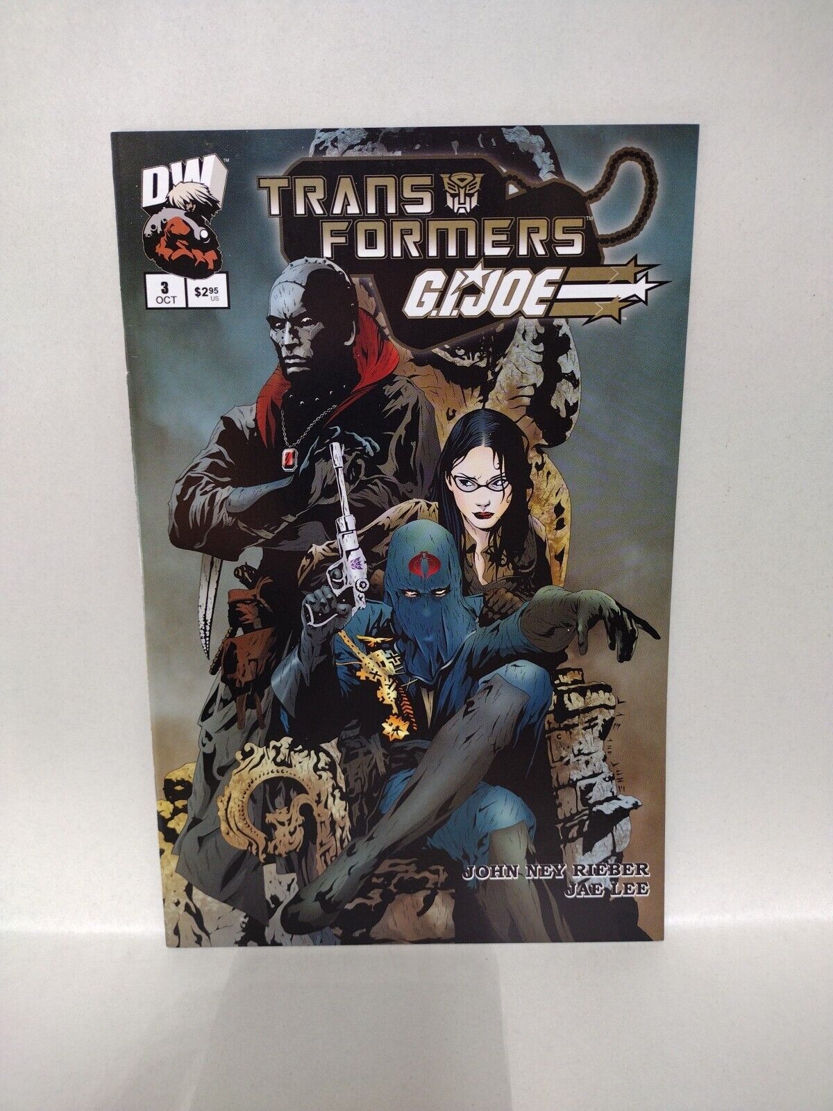 TRANSFORMERS GI JOE (2003) Complete DW Comic Lot Set #1 2 3 4 5 6 Jae Lee VF-NM