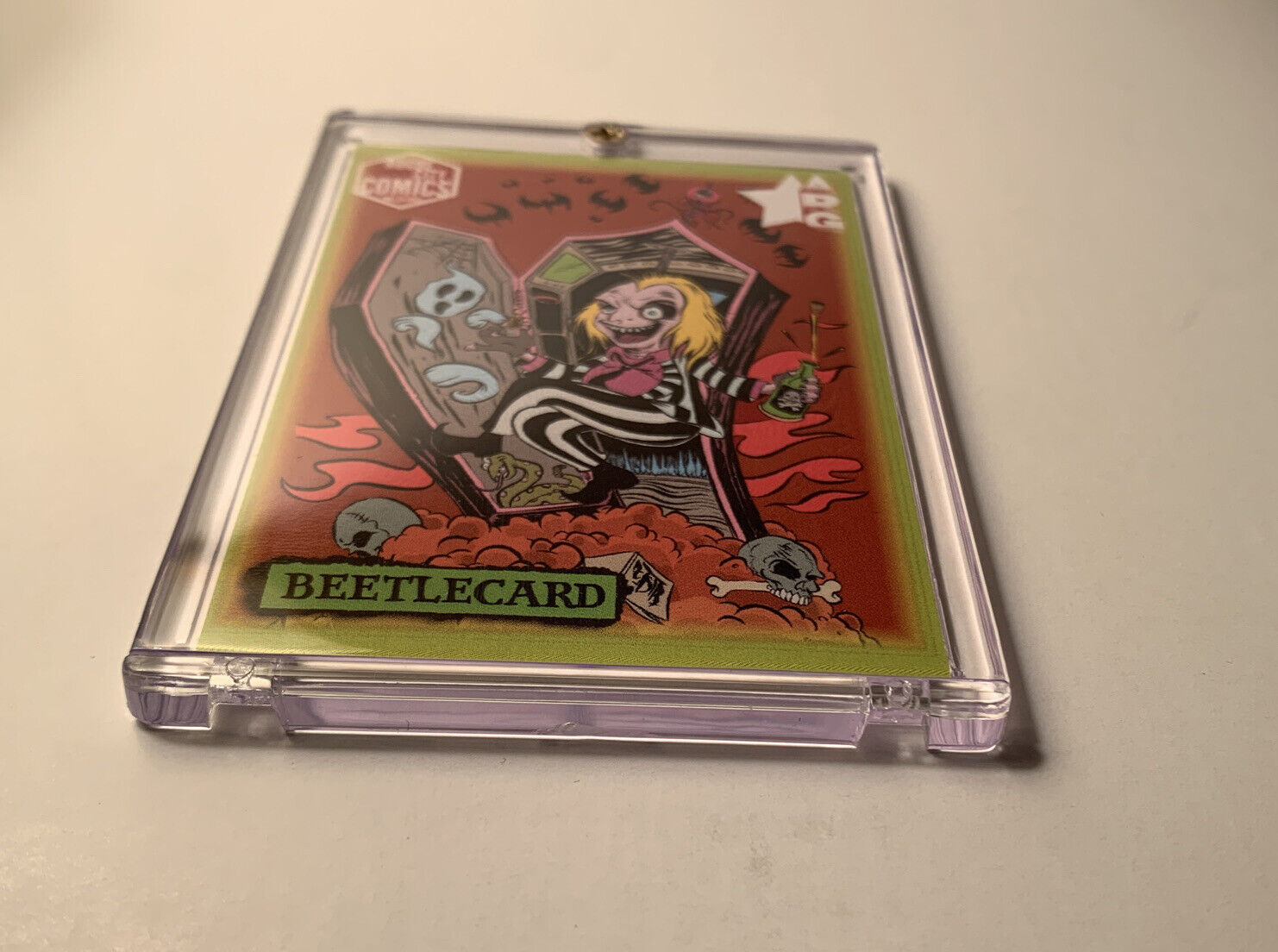 Beetlejuice Card ARG Rogue City Comics Medford Exclusive Trading Card Signed #