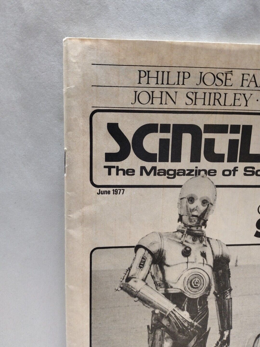 Scintillation Science Fiction Magazine #13 (1977) Carl Eugene Bennett Star Wars