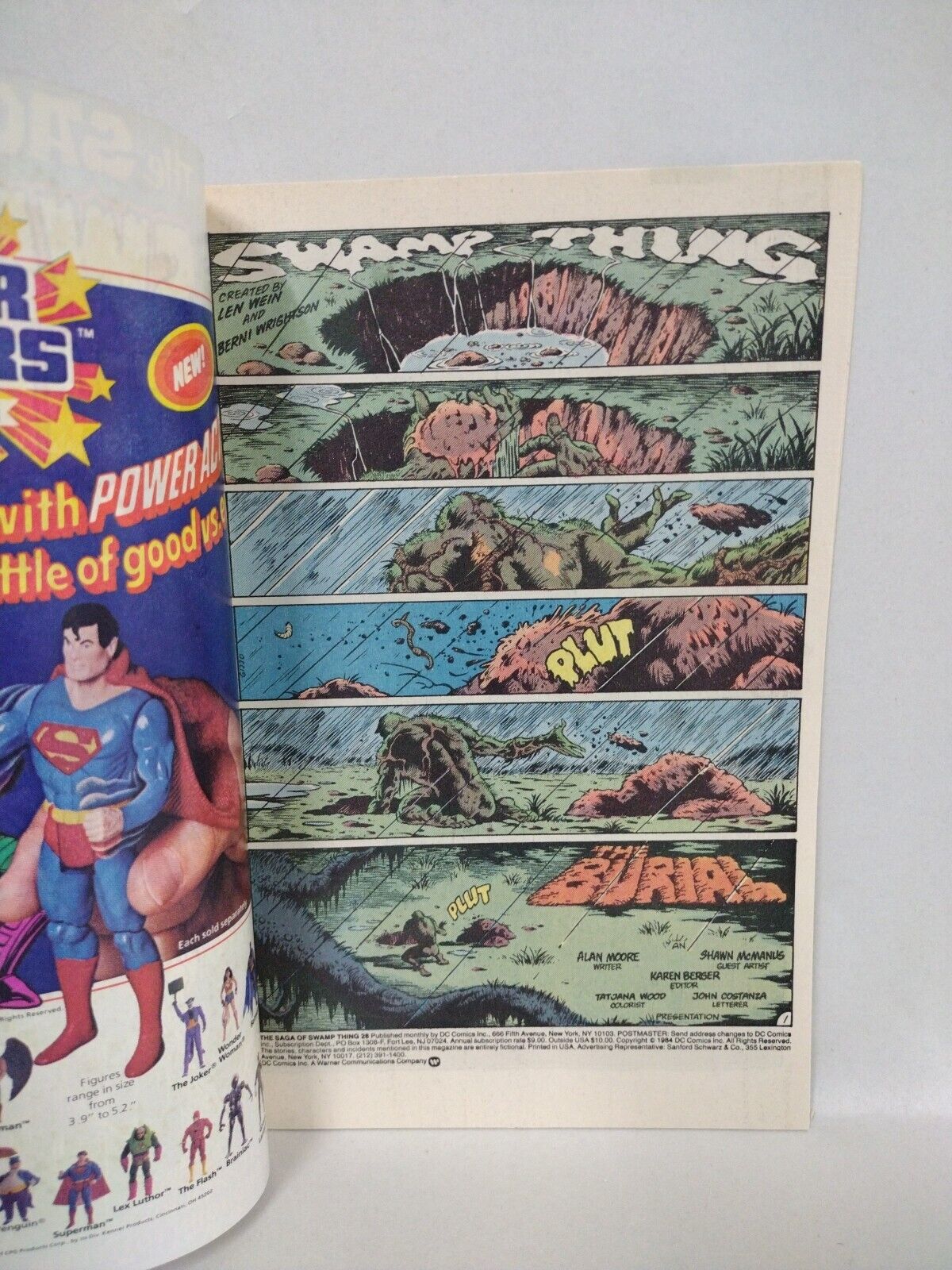 Saga Of Swamp Thing (1984) DC Comic Lot #28 29 30 Alan Moore Bissette Totleben