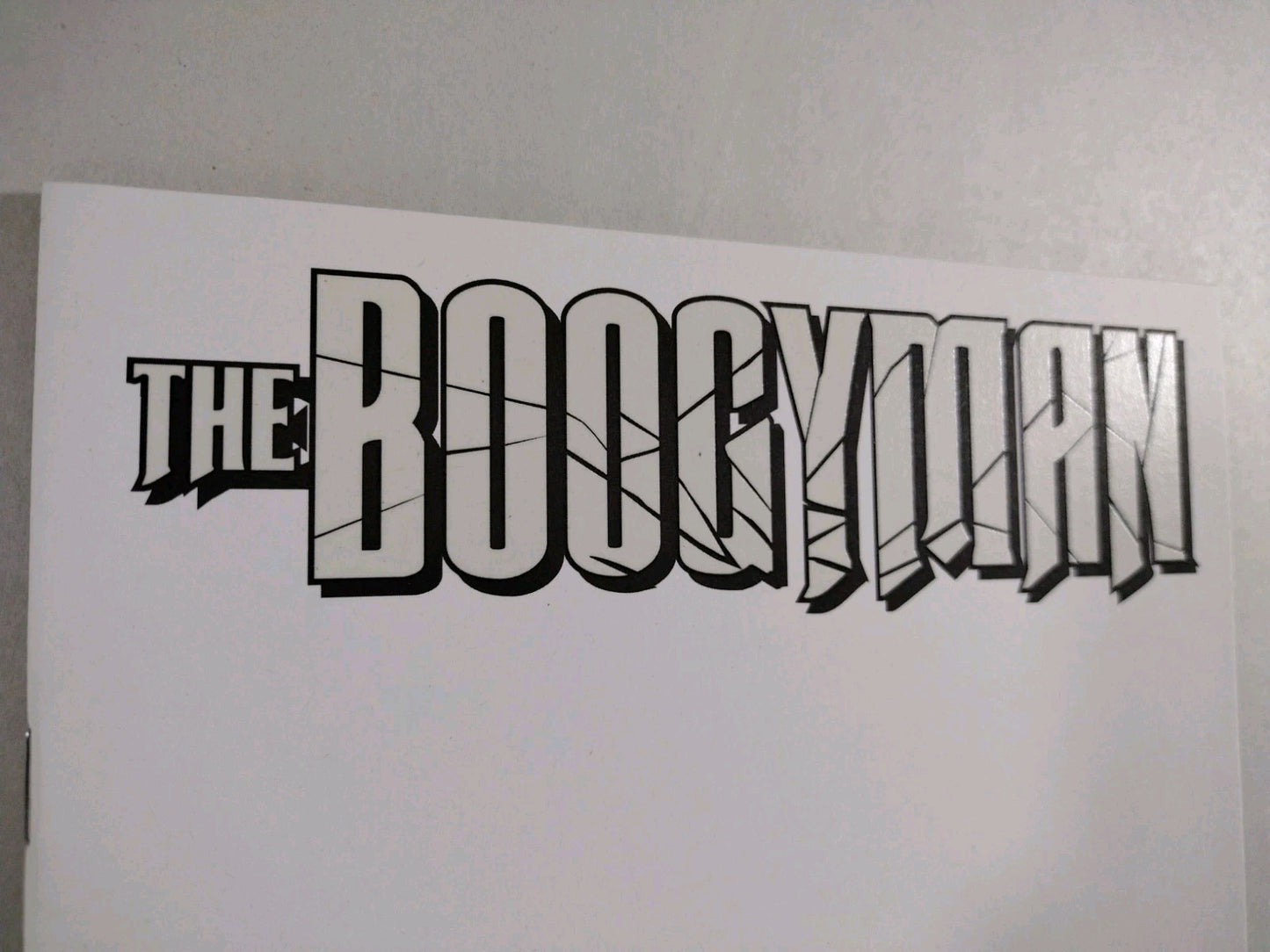 Boogyman #1 (2022) Ablaze Comic Blank Sketch Variant Glow In The Dark Cover NM