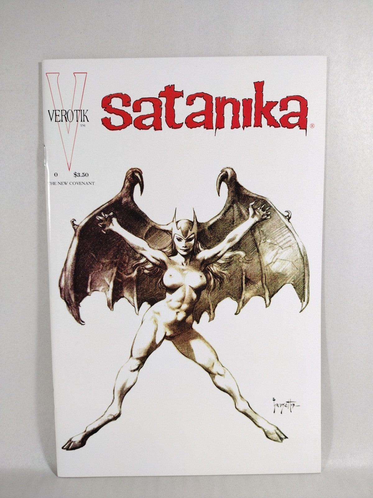 Satanika #0 (1995) Verotik Danzig Comic Origin Issue Frazetta Cover VF-NM