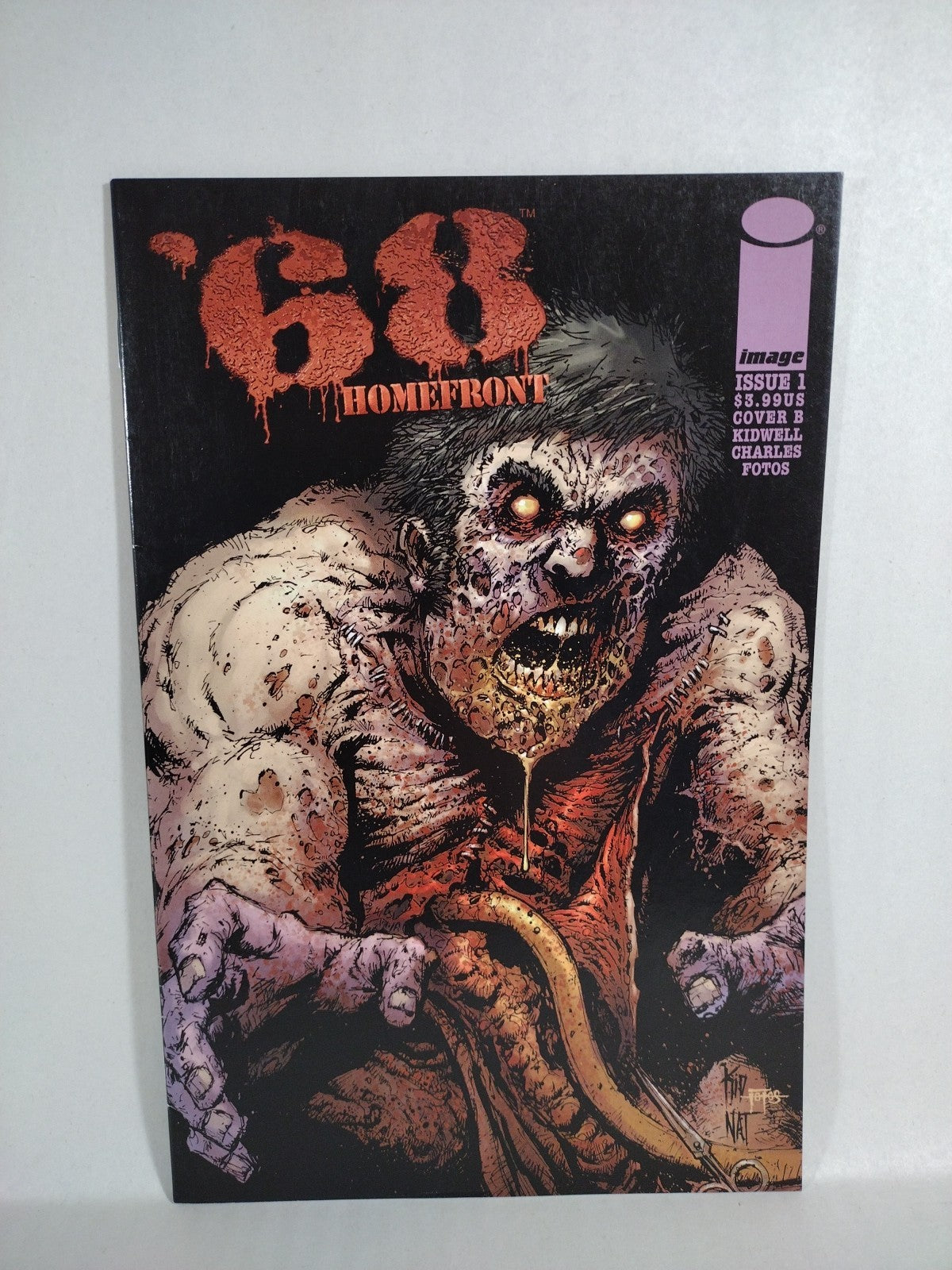 '68 Homefront (2014) Image Zombie Horror Comic Lot #1b 2 VF-NM