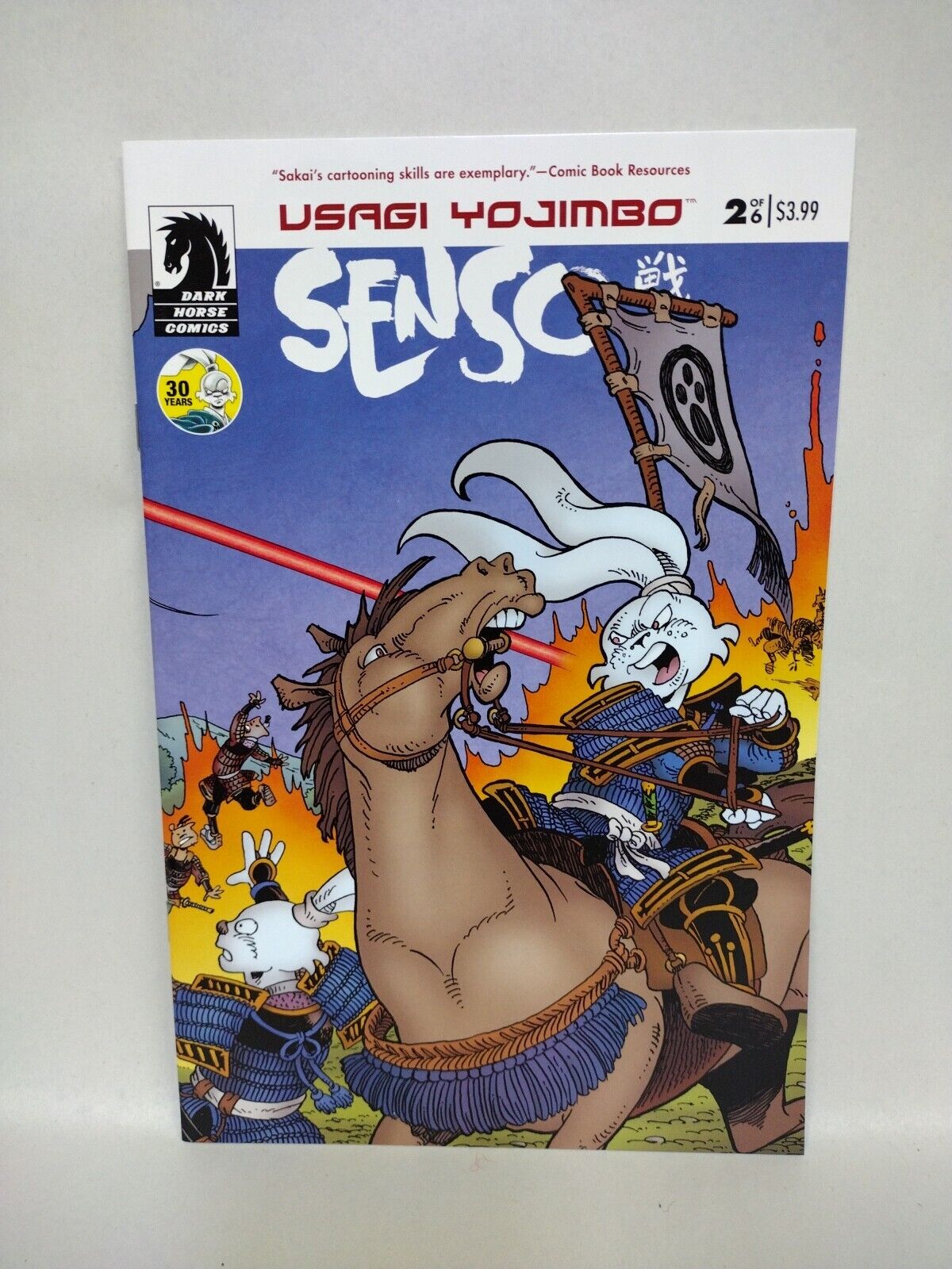 Usagi Yojimbo Senso (2014) Dark Horse Stan Sakai Comic Lot Set #1 2 4 6 VF-NM