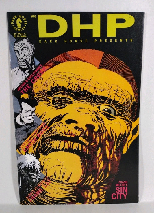 Dark Horse Present #61 (1992) James O'Barr Frame 137 Sin City Creep VF