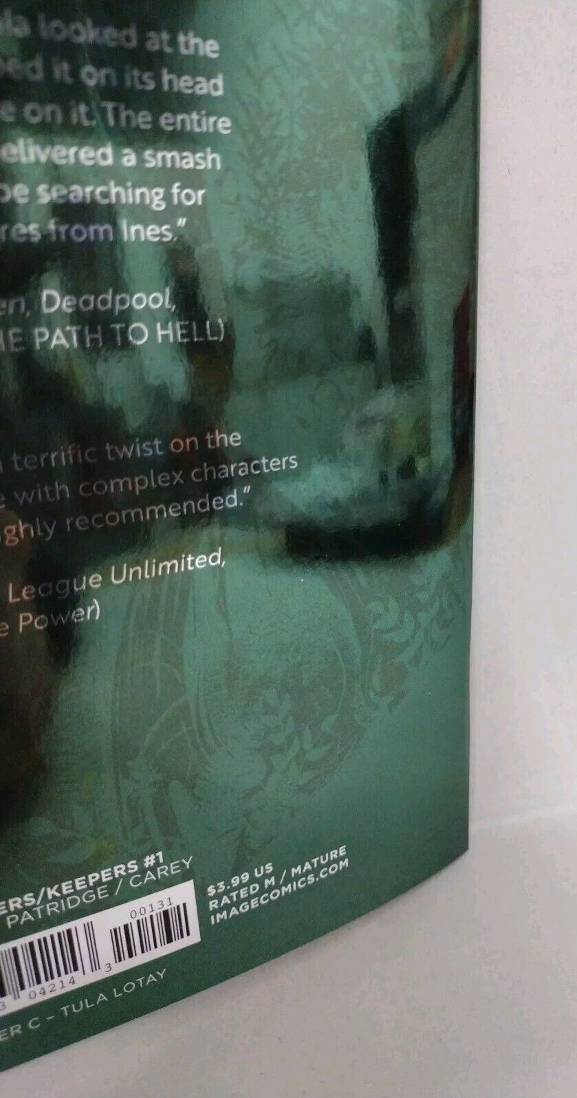 Finder keepers #1 (2025) Horizon Exp Image Comic 1:25 Tula Lotay Foil Variant NM