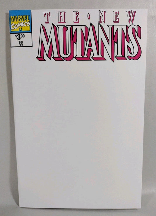 New Mutants #98 (2019) Facsimile Blank Sketch Variant Marvel Comics New NM