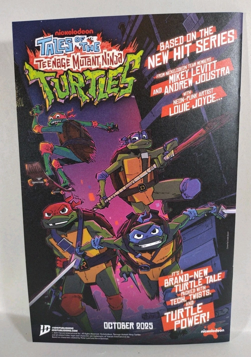 Street Sharks 1 IDW 2025 Comic Sketch Cover Var W Original DCastr Ripster Art