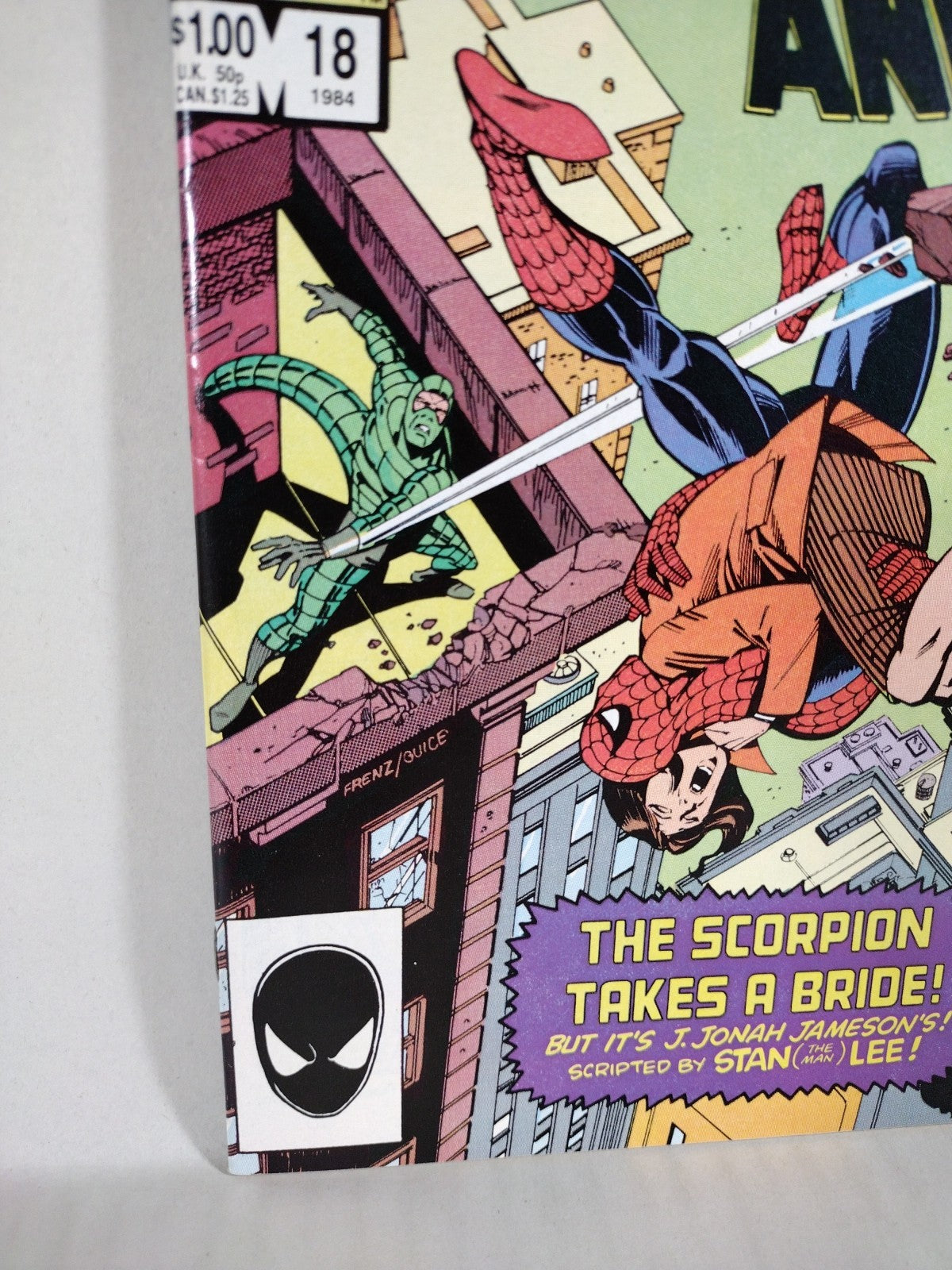 Spider-Man Annual (1983) Marvel Comic Lot Set #17 18 Scorpion VF