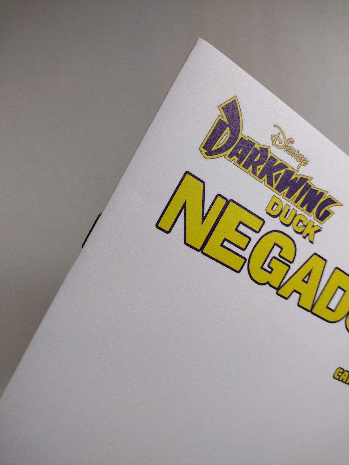 Darkwing Duck Negaduck #1 (2023) Dynamite Blank Sketch Cover Variant Comic VF-NM