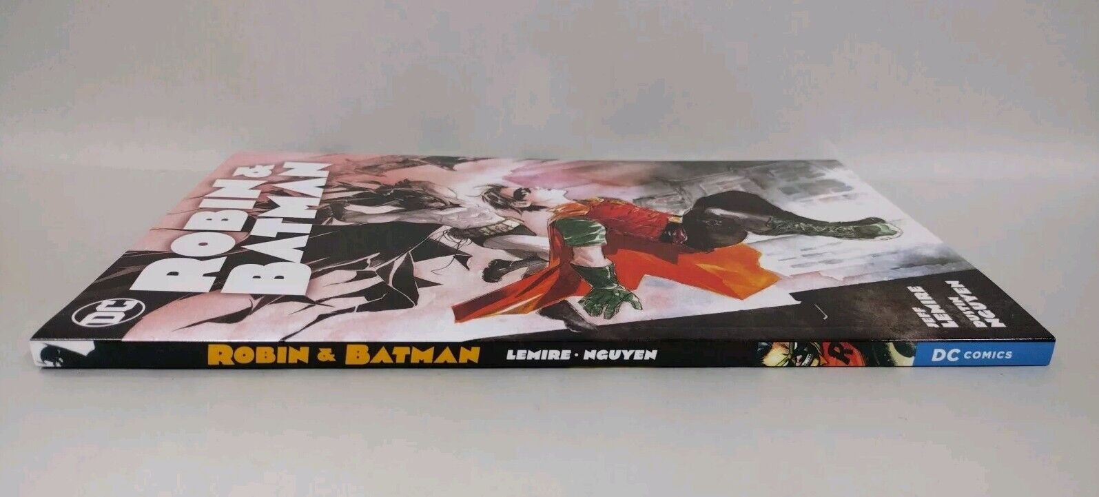 ROBIN & BATMAN (2023) DC Comics Jeff Lemire Dustin Nguyen TPB SC New