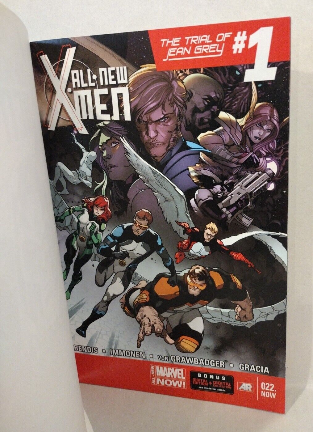 All New X-Men 22 (2014) Blank Cover Variant Comic W Original Magneto Art ARG COA