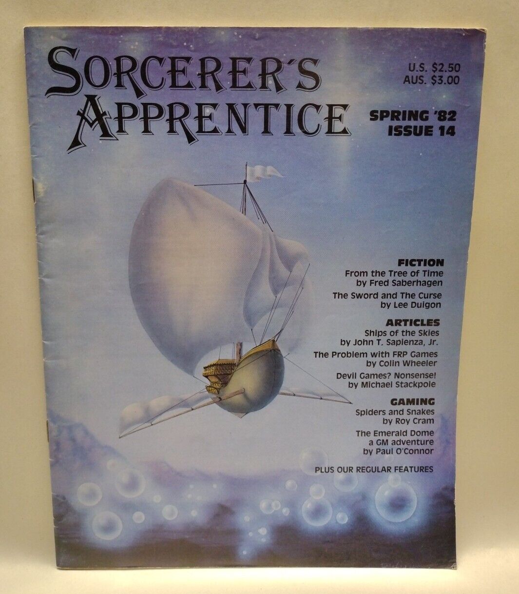 Sorcerer's Apprentice Magazine #14 (1982) Flying Buffalo RPG