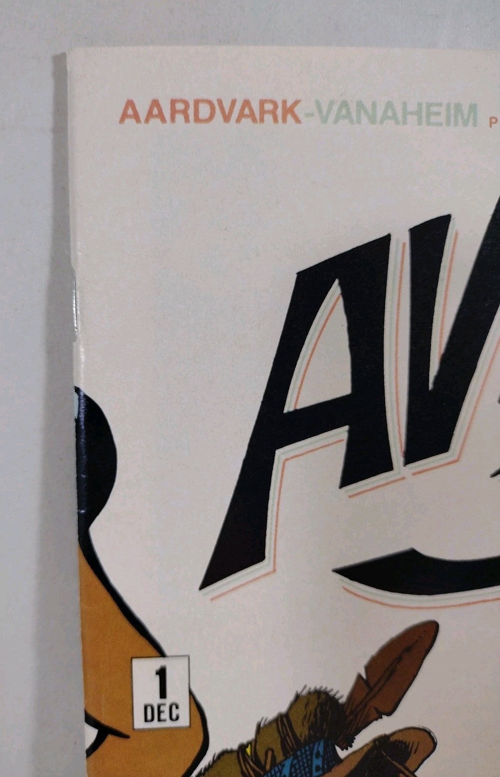 AV In 3-D #1 (1984) Aardvark Vanheim Signed Bob Burden Jim Valentino W Glasses