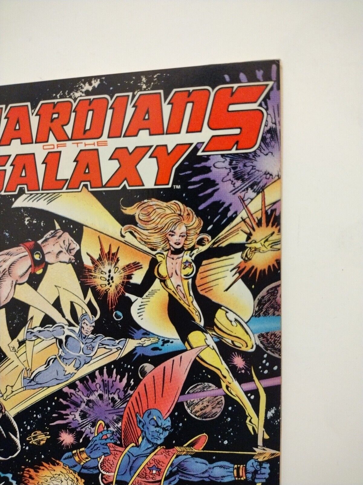 Guardians of the Galaxy #1 (1990) Marvel Comic 1st Taserface Villain VF