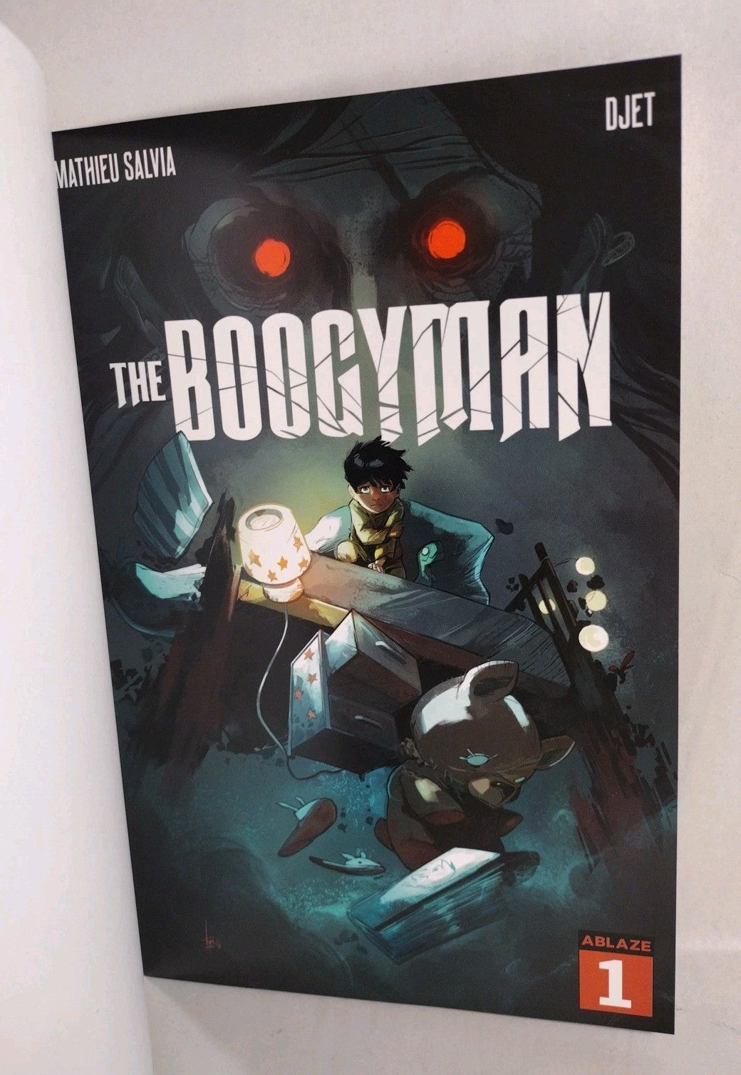 Boogyman #1 (2022) Ablaze Comic Blank Sketch Variant Glow In The Dark Cover NM