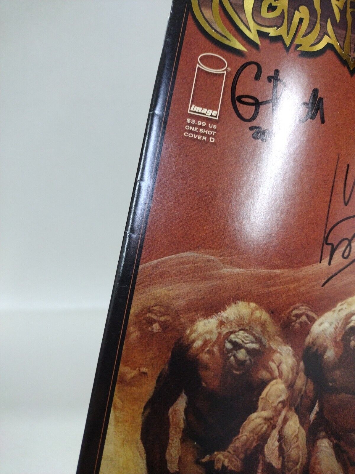 Frank Frazetta Neanderthal #1 Image Comic One Shot Phoenix Exclusive Signed #'d