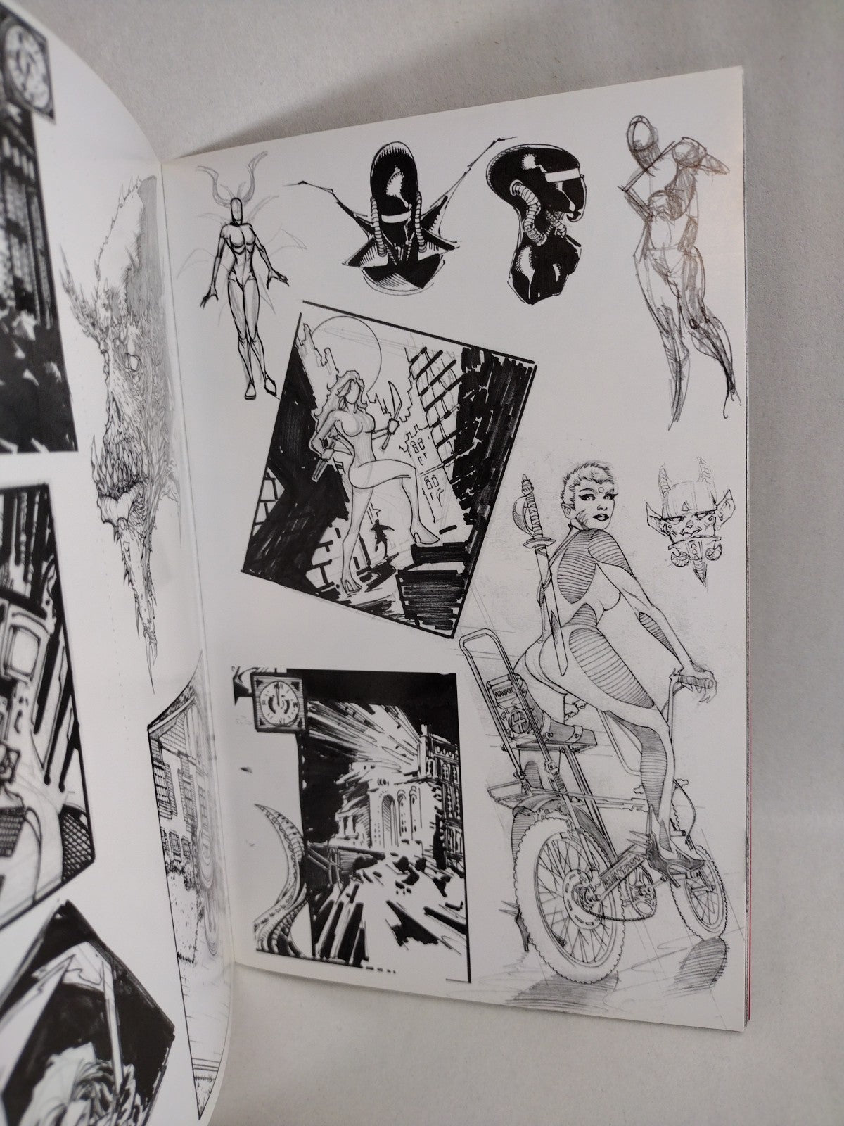 Phantastic 4 2004 Sketchbook Lee Bermejo Richard Friend Alé Garza Carlos D'Anda