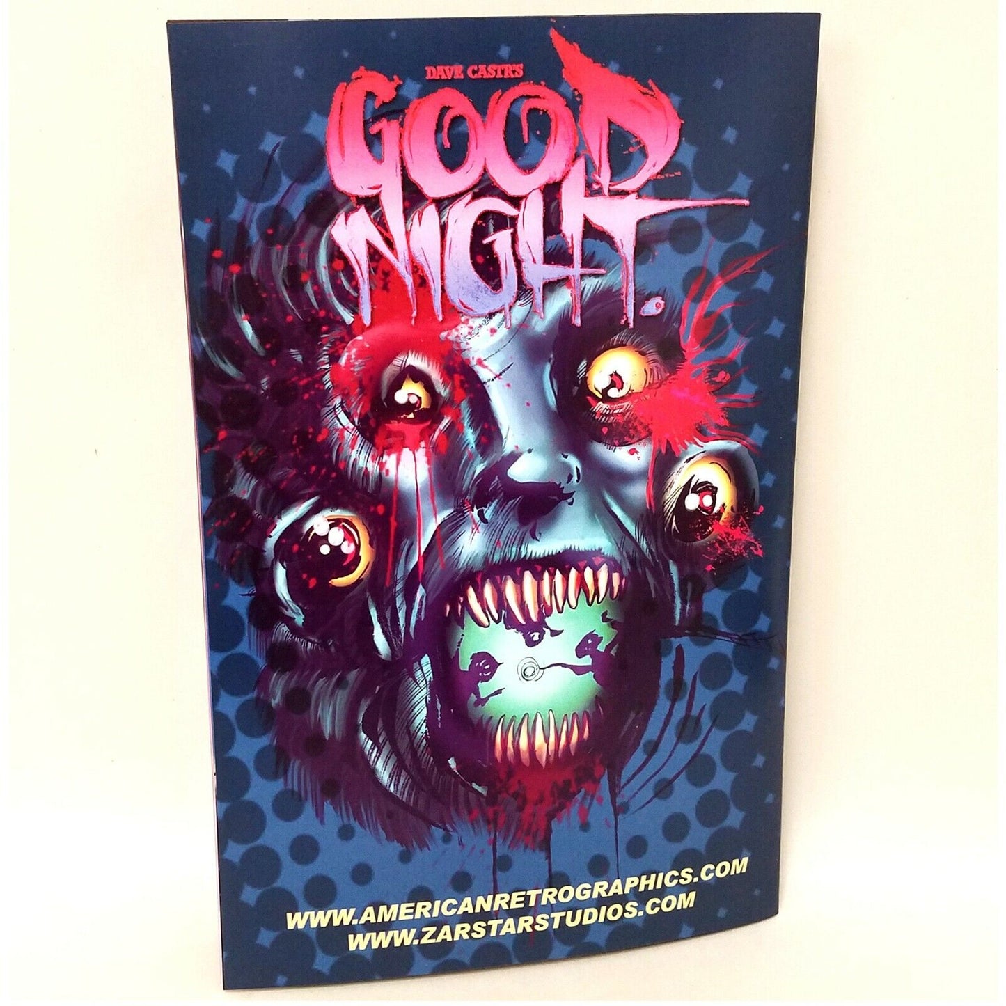 Dave Castr's Good Night Art Book & Good Night Original Art Sketch card