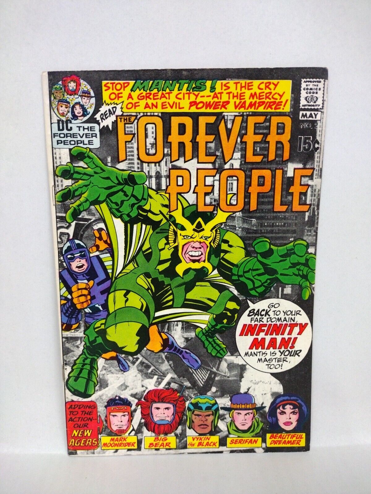 Forever People (1971) DC Comic Set #2 3 Jack Kirby Daekseid VF