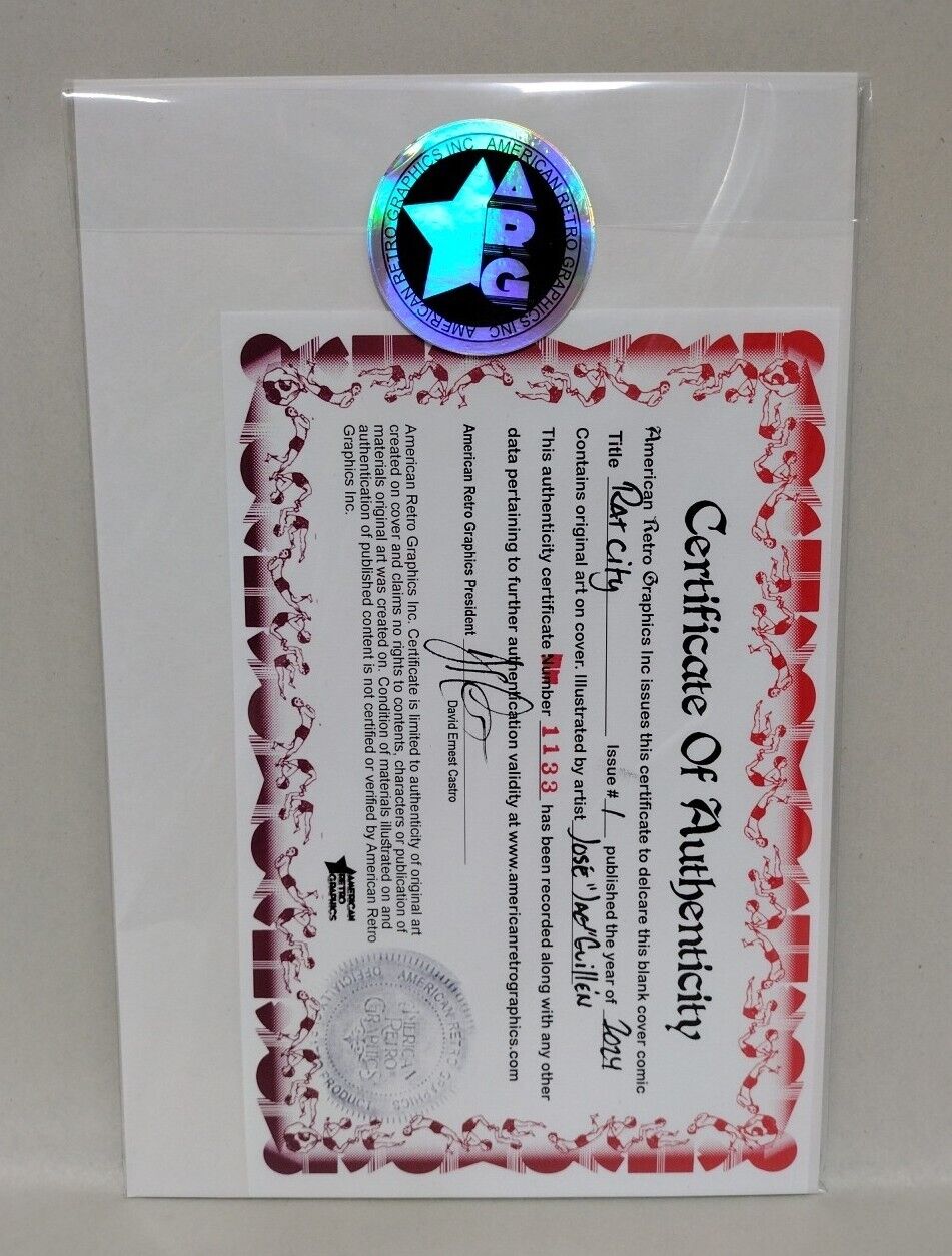 Rat City #1 (2024) Image Sketch Cover Spawn Universe Comic W Original JAG Art