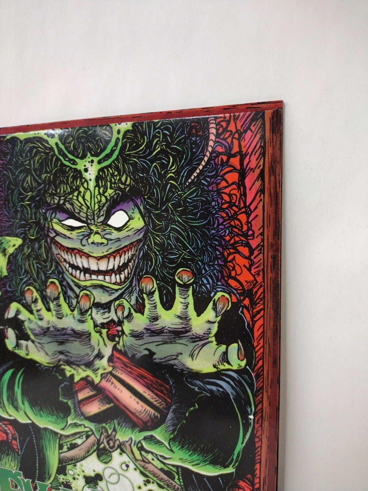 Evil Ernie: Straight To Hell #1 (1995) Chaos Comics Fold-Out Coffin Cover
