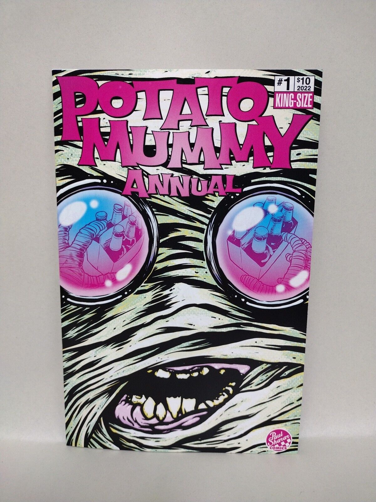 Potato Mummy Annual #1 (2022) Shurar Comic W Original Bob Kurthy Art