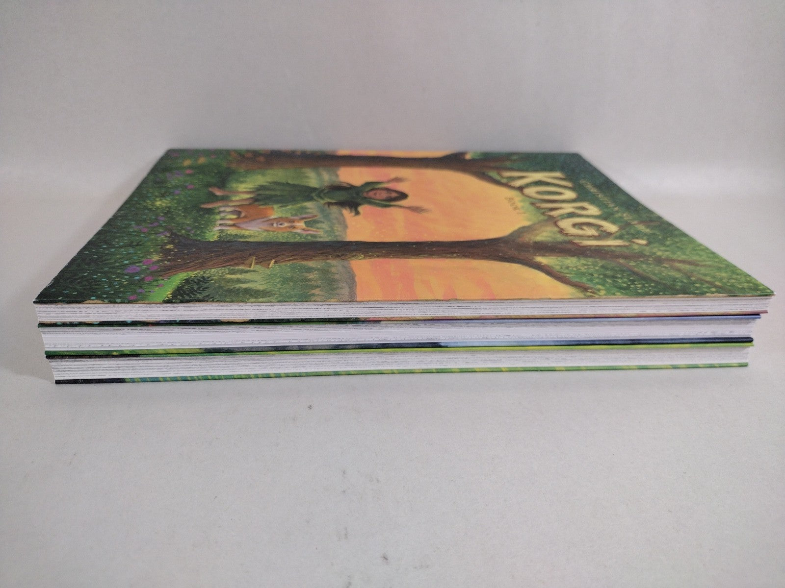 Korgi (2007) Top Shelf Christian Slade SC Graphic Novel Books Set 1 3 4 Unread 