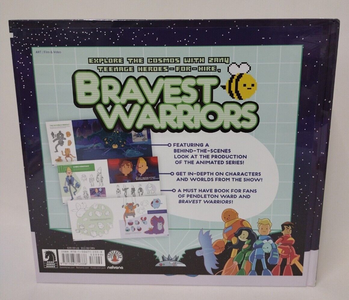 Art Of Bravest Warriors Dark Horse Oversized HC New Sealed Frederator Studios