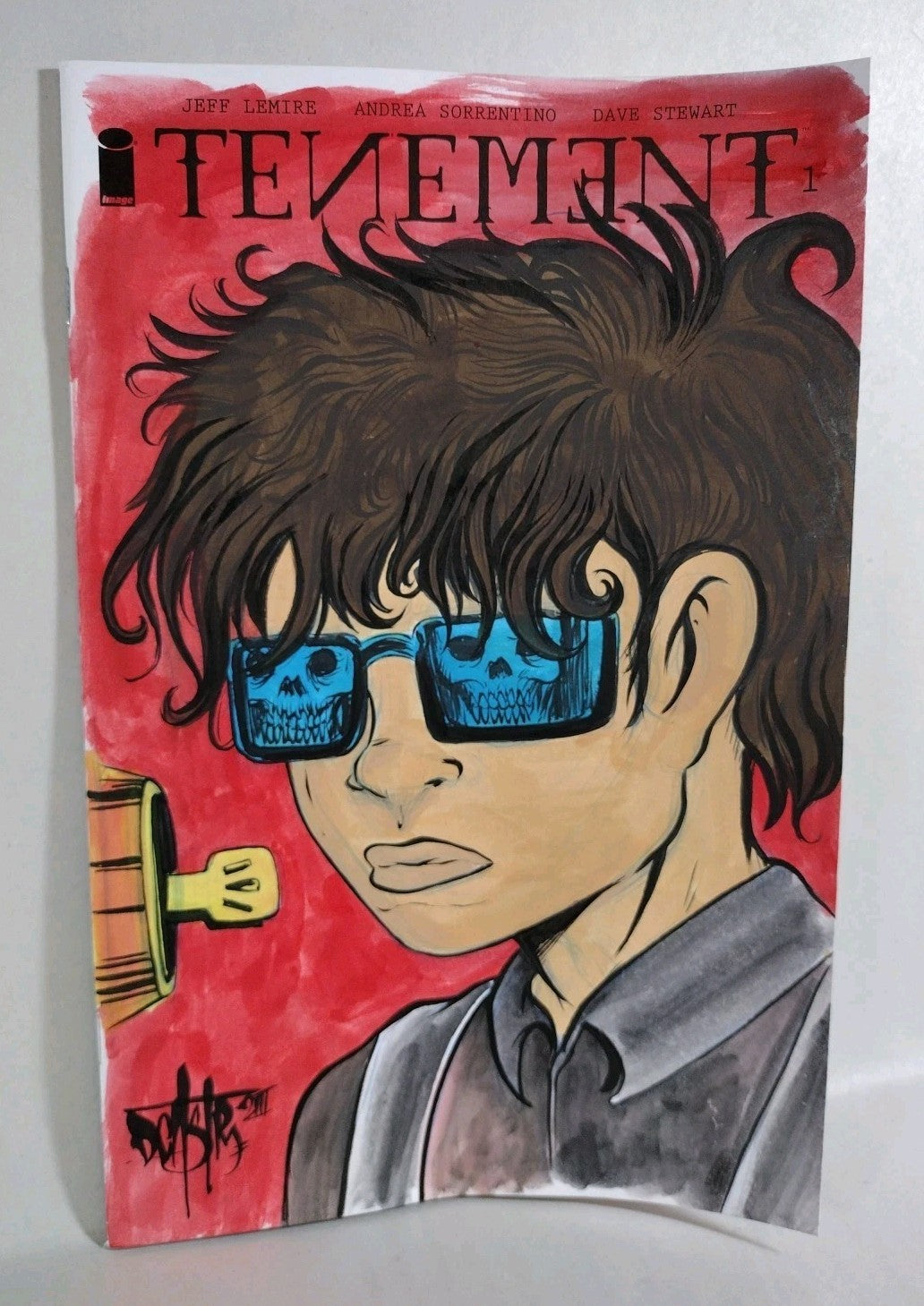 BONE ORCHARD TENEMENT #1 (2023) Image Comic Sketch Cover Variant W Original Art