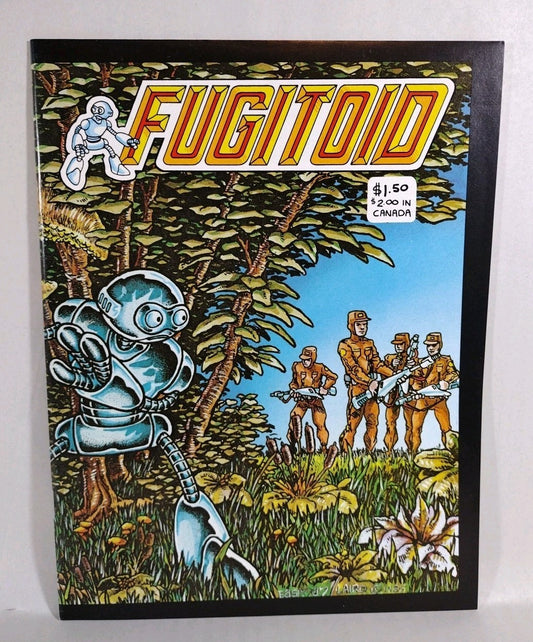Fugitoid #1 (1985) Mirage Magazine Comic TMNT Triceritons 1st Appearance VF-NM