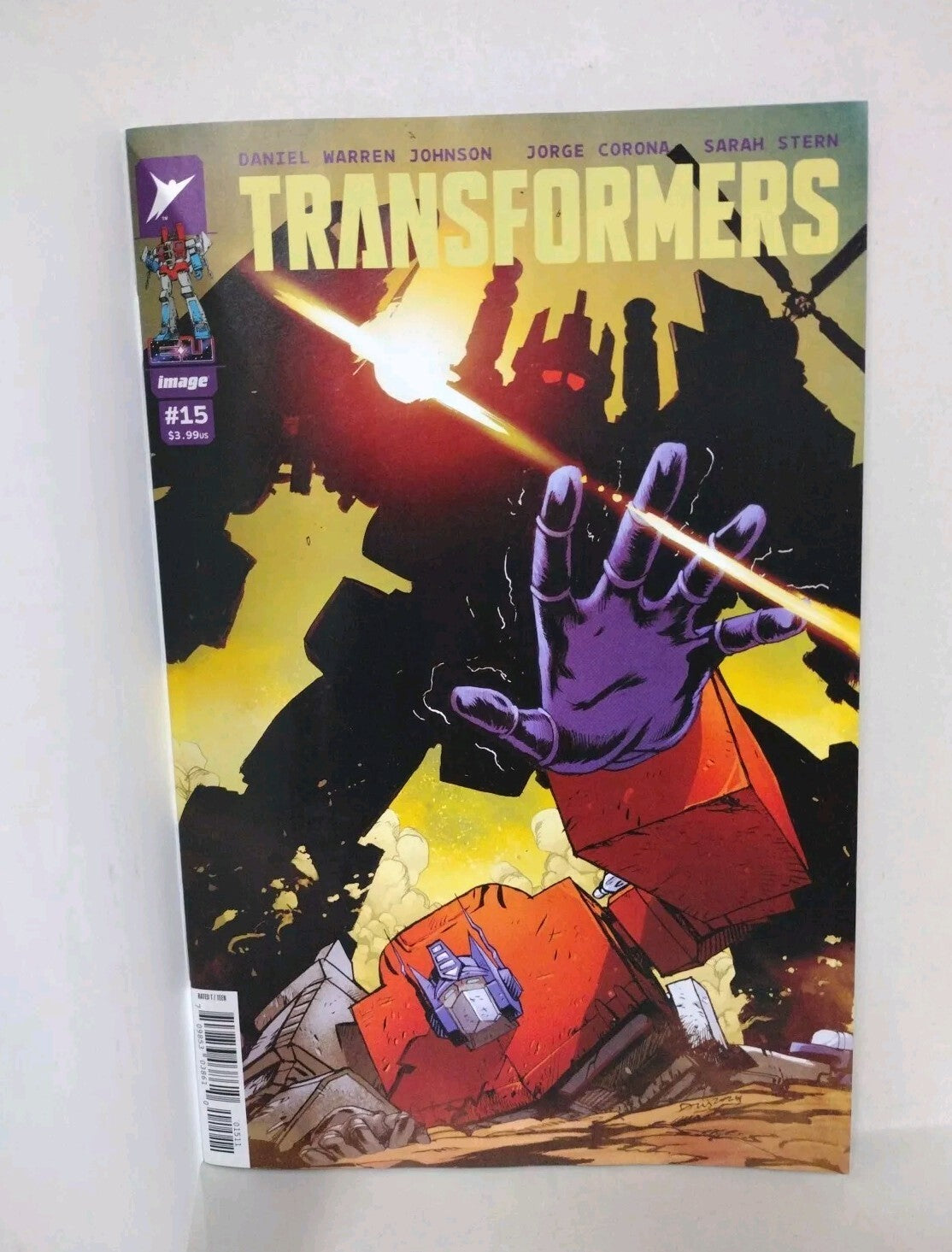 Transformers #15 (2024) Image Comic Sketch Variant Cover W Original DCastr Art