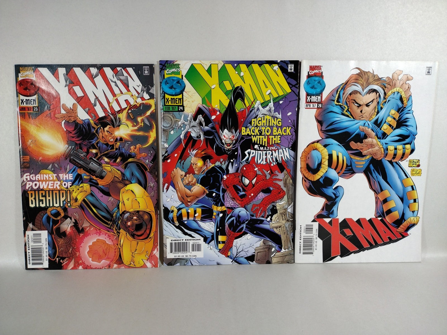 X-Man (1995) Marvel Comic Lot Of 29 5-10 17 21-24 26-38 52 54 57 Flashback+ F-NM