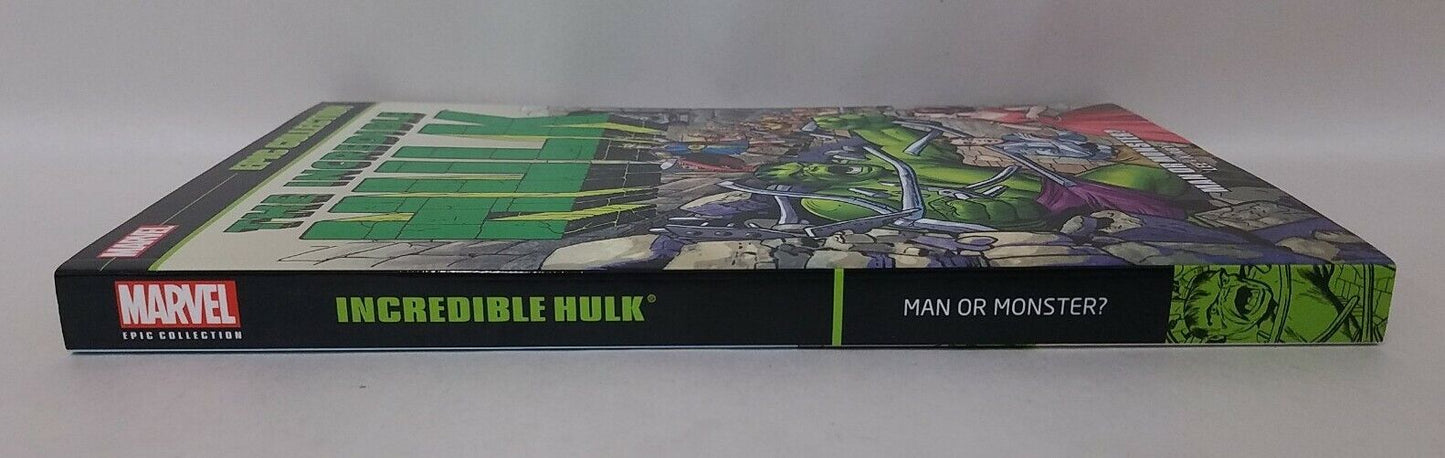 Incredible Hulk Epic Collection (2016) Vol 1 Man Or Monster? TPB New Marvel SC