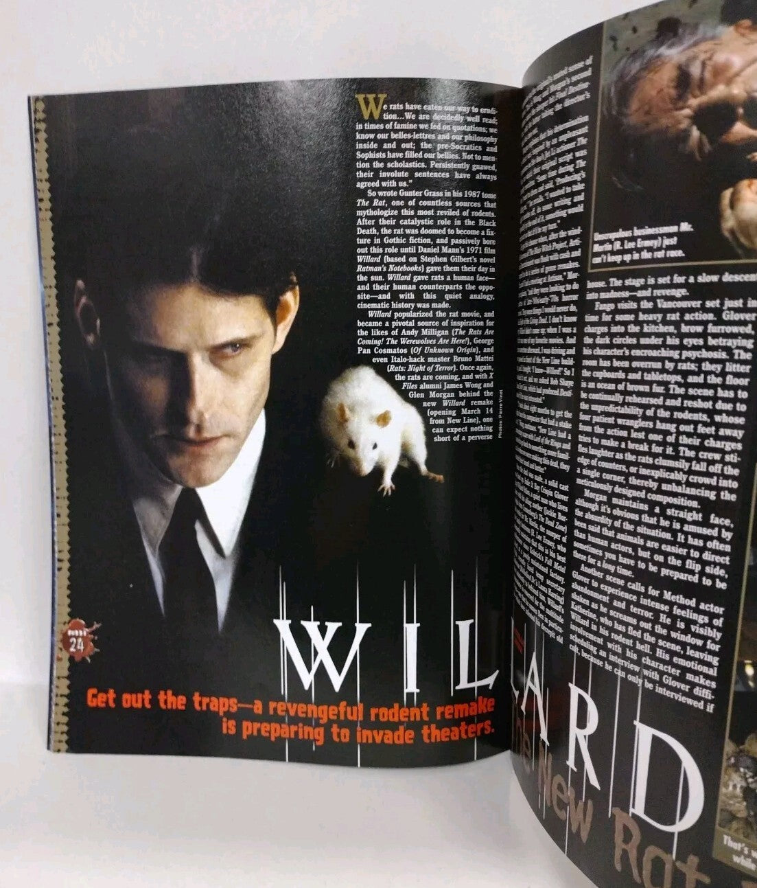 FANGORIA Magazine #221 (2003) Stephen King Dreamcatcher Freddy Vs Jason Willard