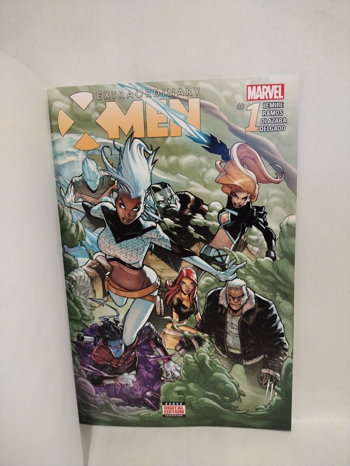 Extraordinary X-Men #1 (2016) Marvel Sketch Cover Variant Comic W Original Art