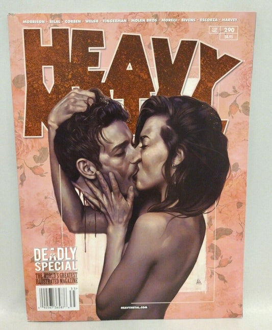 HEAVY METAL Magazine #290 (2018) Richard Corben Peach Momoko Bilal Dan Quitana