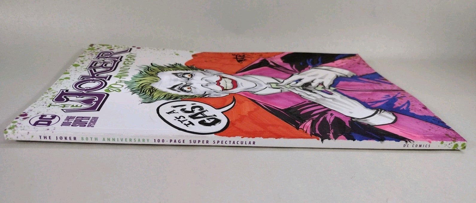 Joker 80th Anniversary Super Special 1 (2020) Sketch Cover W Original DCastr Art