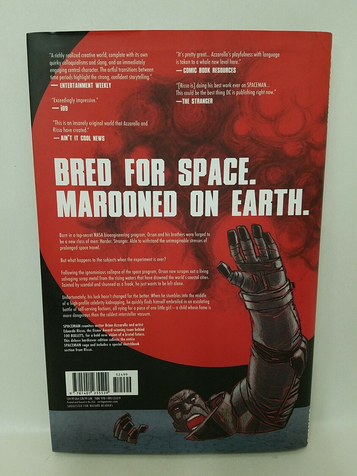 Spaceman (2012) Vertigo HC Brian Azzarello Eduardo Risso