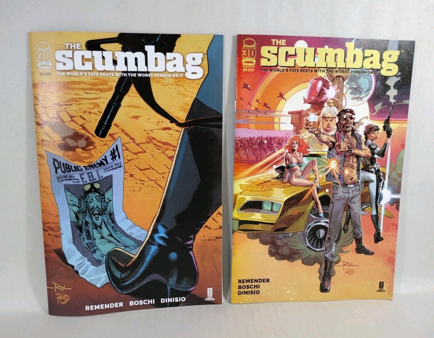 Scumbag 1-14 Complete Comic Lot Run Set Remender Image Collection