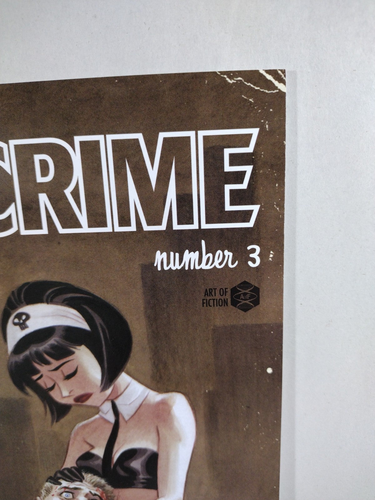 All Crime Comics #3 (2012) Art of Fiction Bruce Timm Cover Aged FN