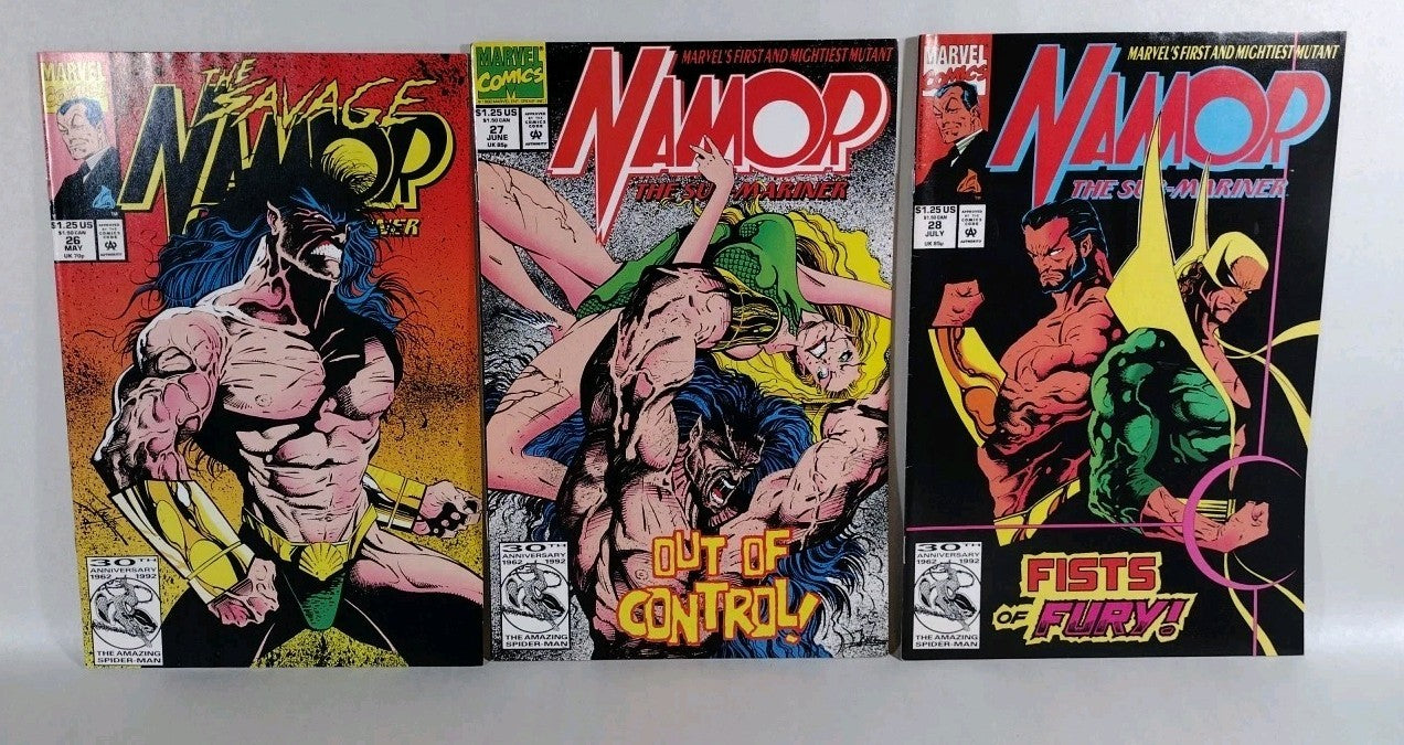 Namor The Submariner (1992) Marvel Comic Lot Set #25-49 51 Jae Lee VF-NM