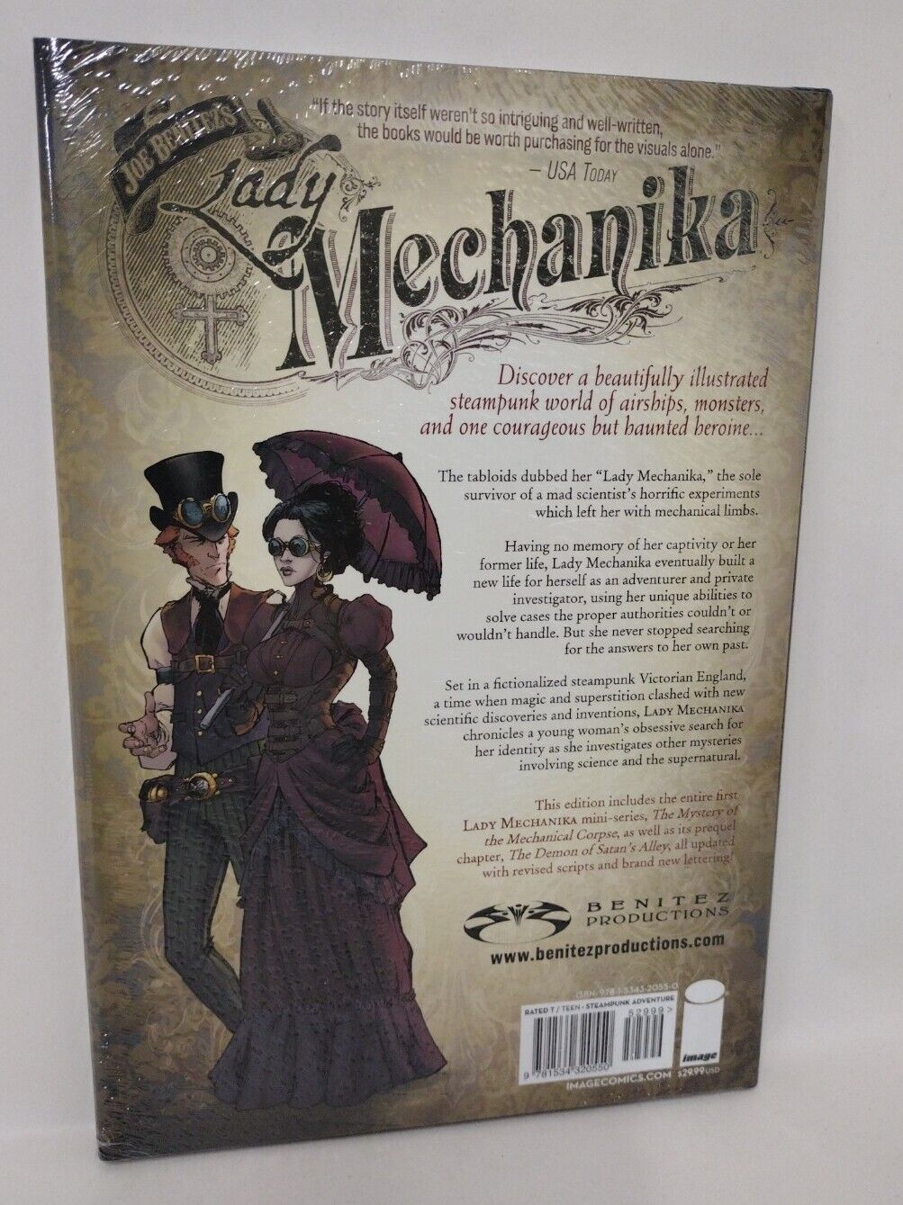 Lady Mechanika Vol 1 (2017) Image Comics Hardcover Joe Benitez New Sealed HC