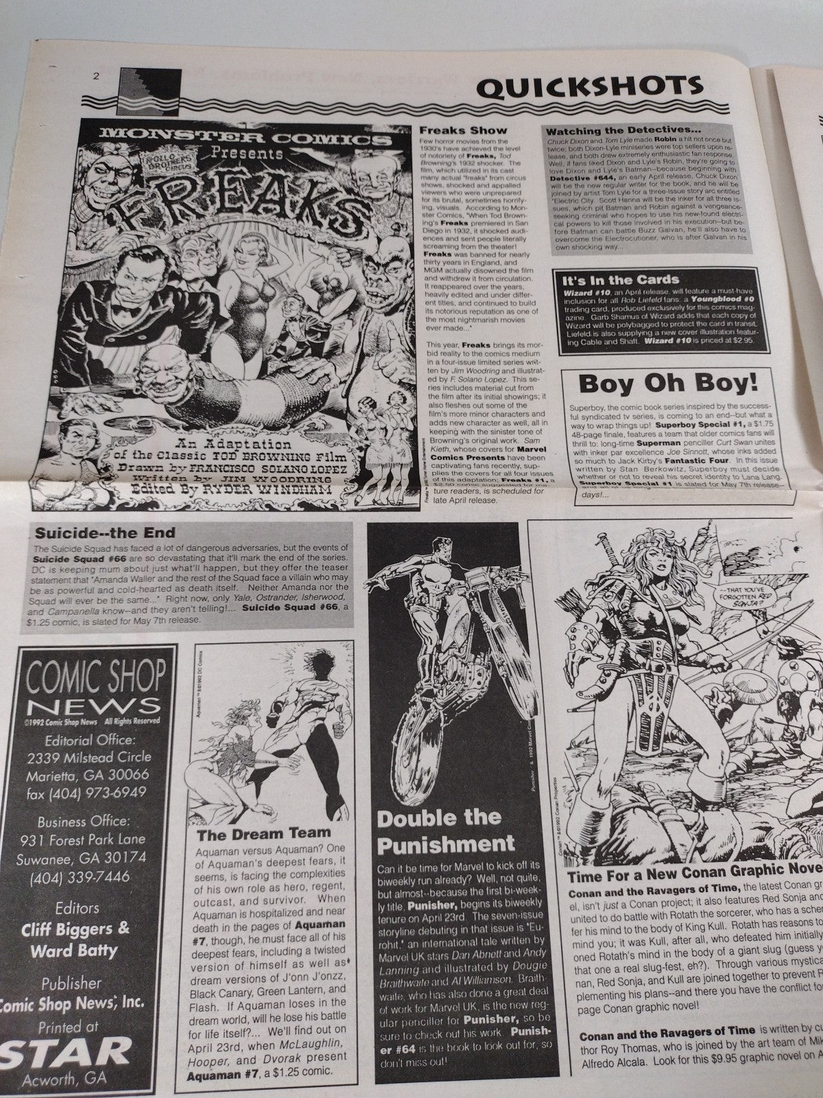 Comic Shop News 244 Feb 26th 1992 New Warriors Cover Toxic Crusaders Youngblood 