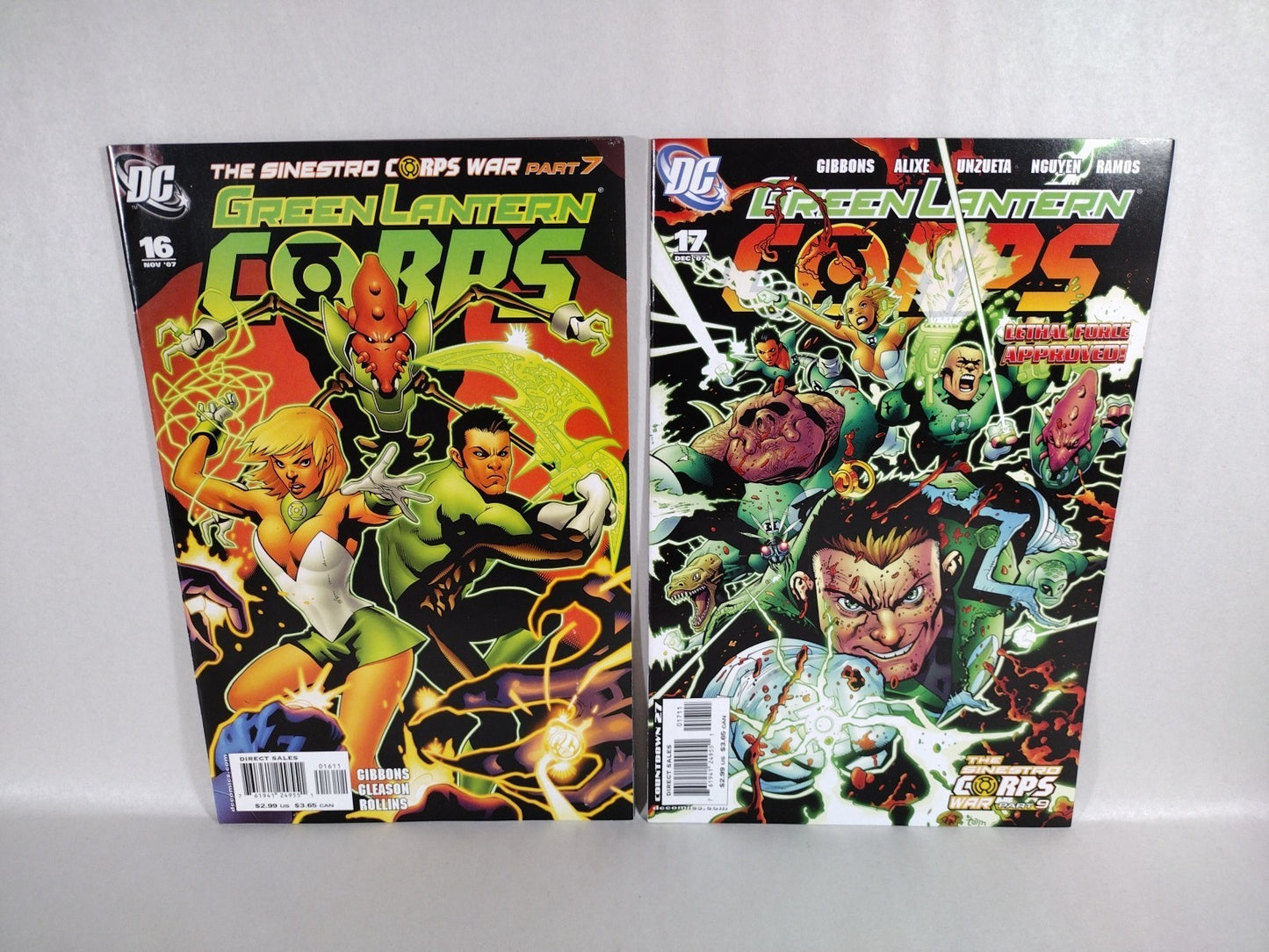Green Lantern Sinestro Corps War (2007) Complete DC Comic Pt 1-11 + Epilogue 
