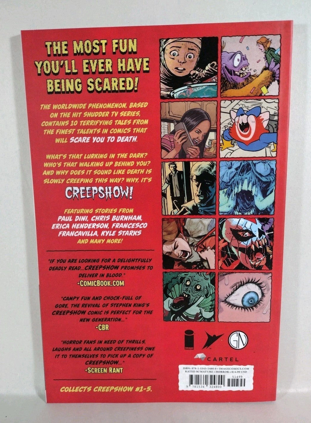 Creepshow Vol 1 (2022) Image Comics TPB First Print New 