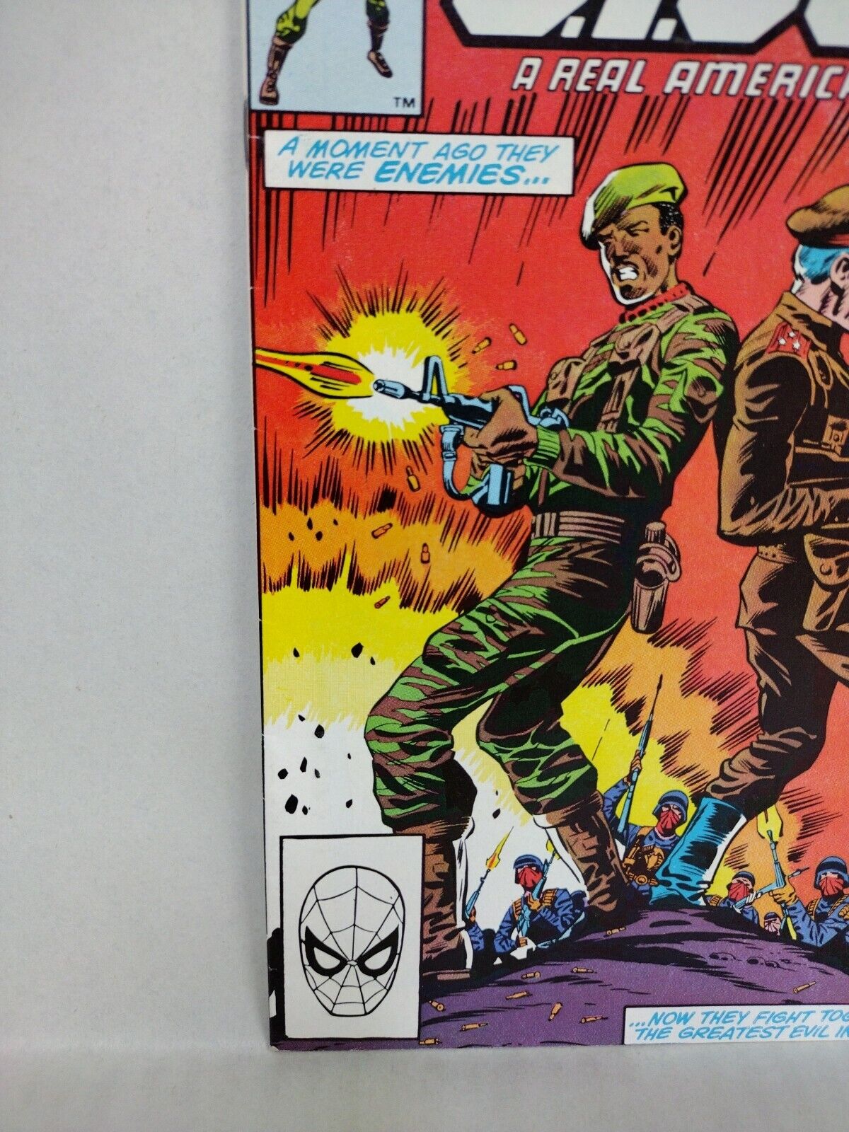 GI Joe #7 (1982) Marvel Comic Herb Trimpe Cobra Commander VF 